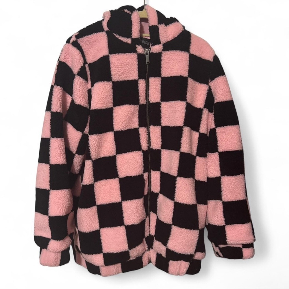 SWEET SCENESTER HOODED SHERPA JACKET